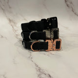 Collier de chien imperméable en PVC de 1 pouce