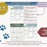 Dog Care Template Collection