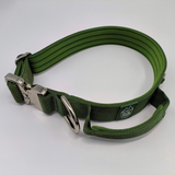 1.5" Tactical Collar with Handle - Cactus Green